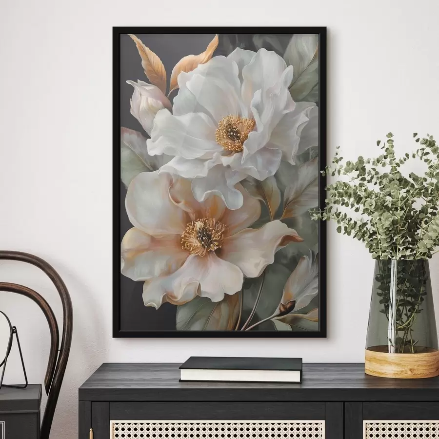 Fototapetes Lieli ziedi f48216