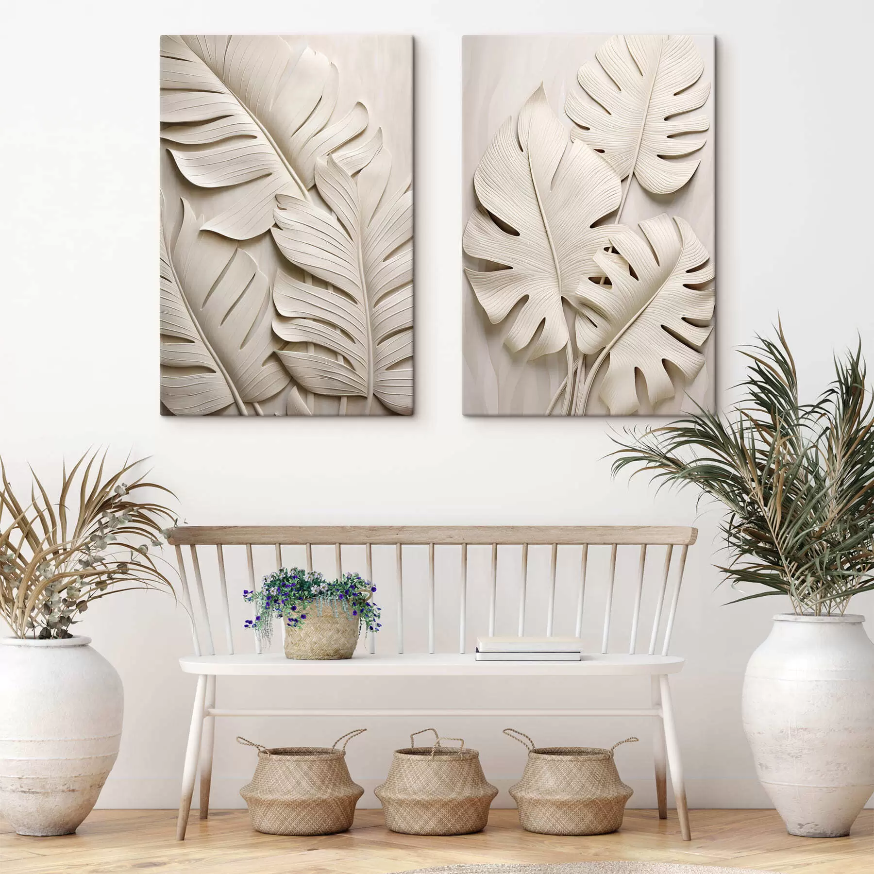 Glezna Monstera lapas m30159