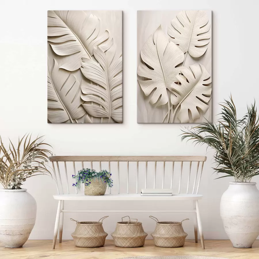 Glezna Monstera lapas m30159