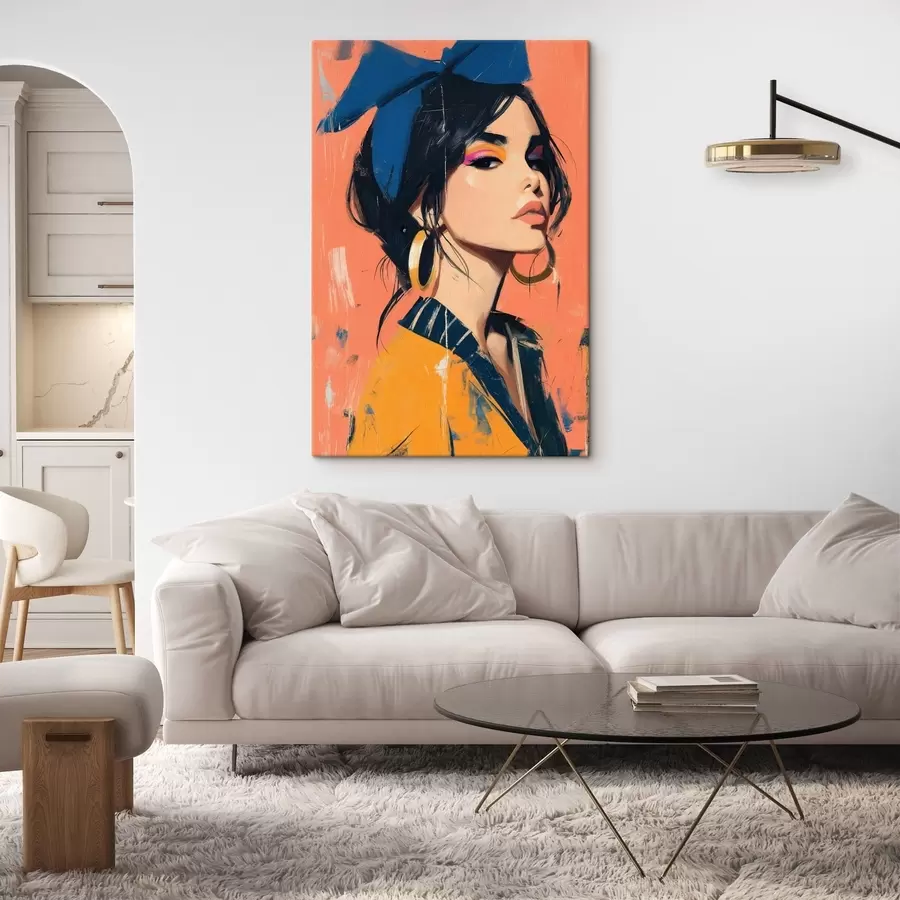 Glezna Meitenes portrets s48246