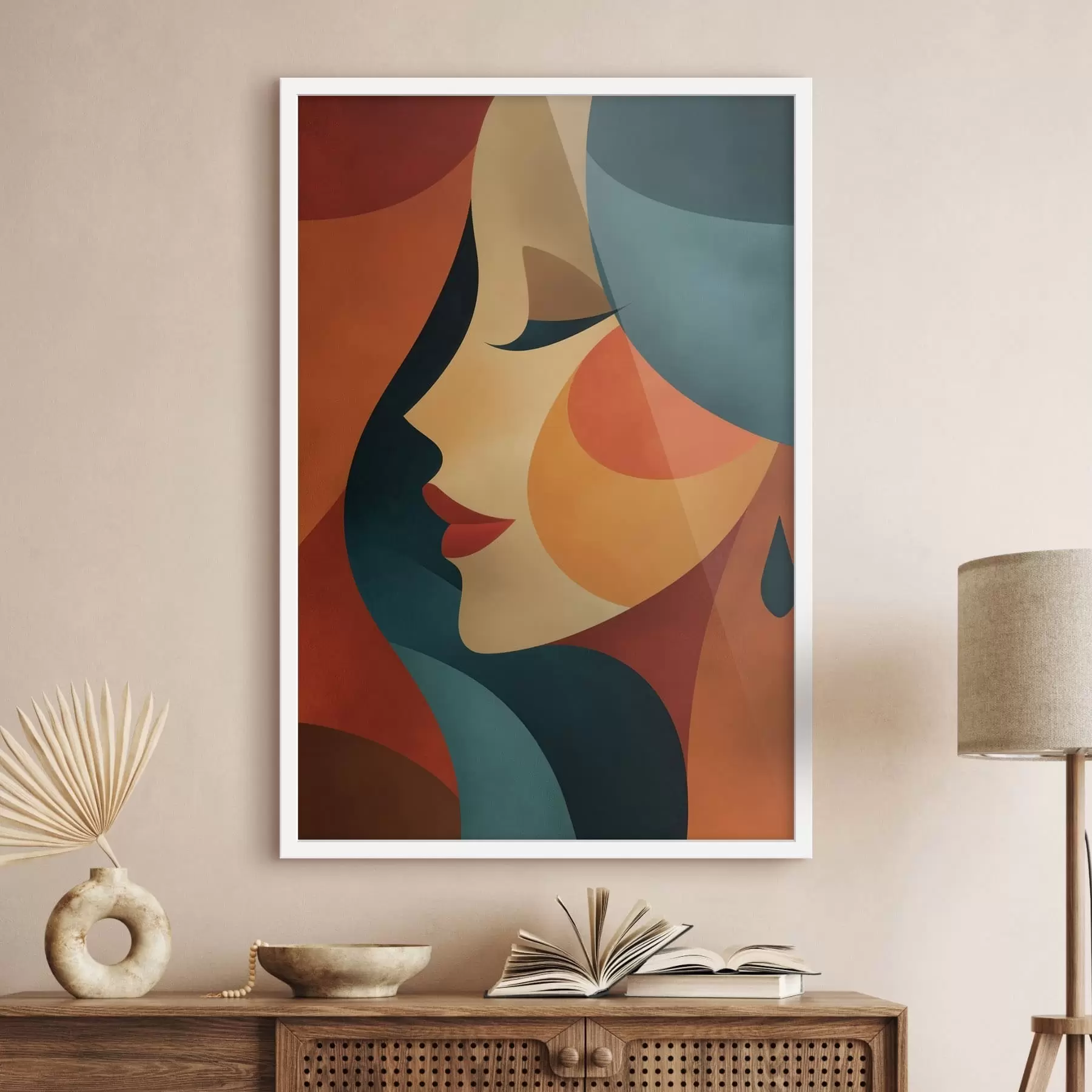 Fototapetes Abstraktais portrets f48235