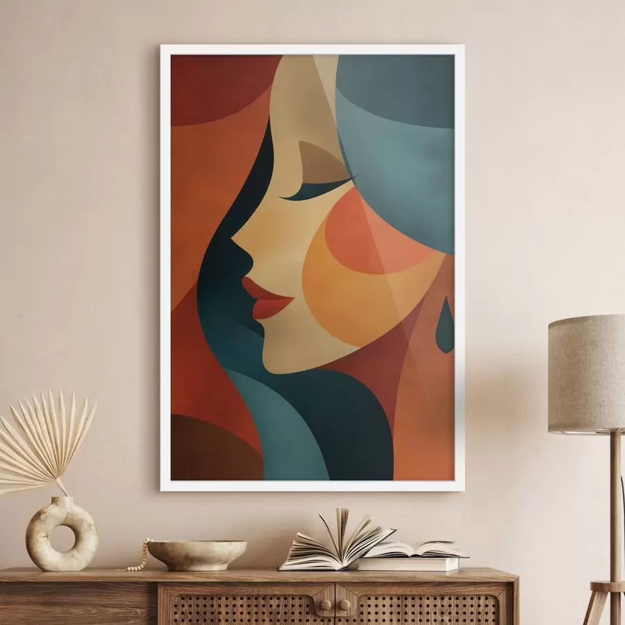 Fototapetes Abstraktais portrets f48235