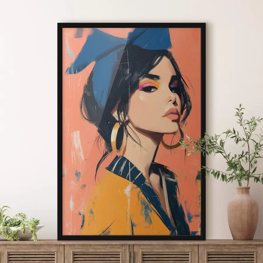 Fototapetes Meitenes portrets f48246