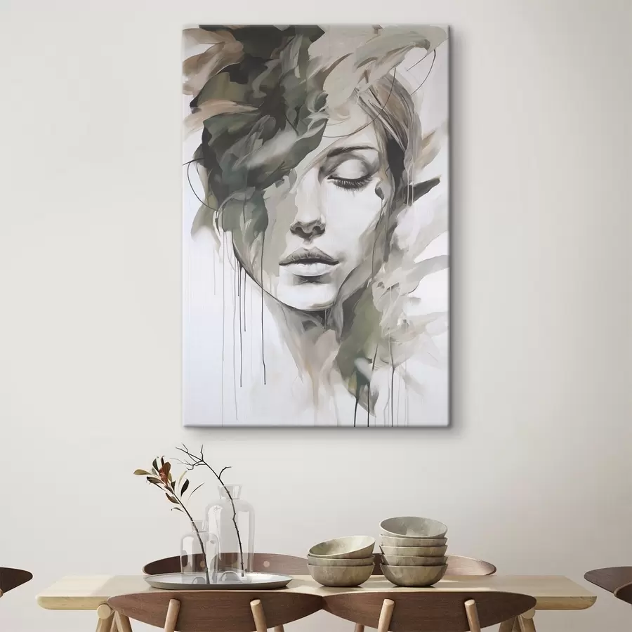 Glezna Abstraktais portrets s48269