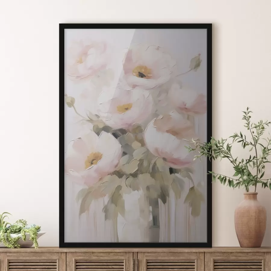 Fototapetes Abstraktie ziedi vāzē f48264