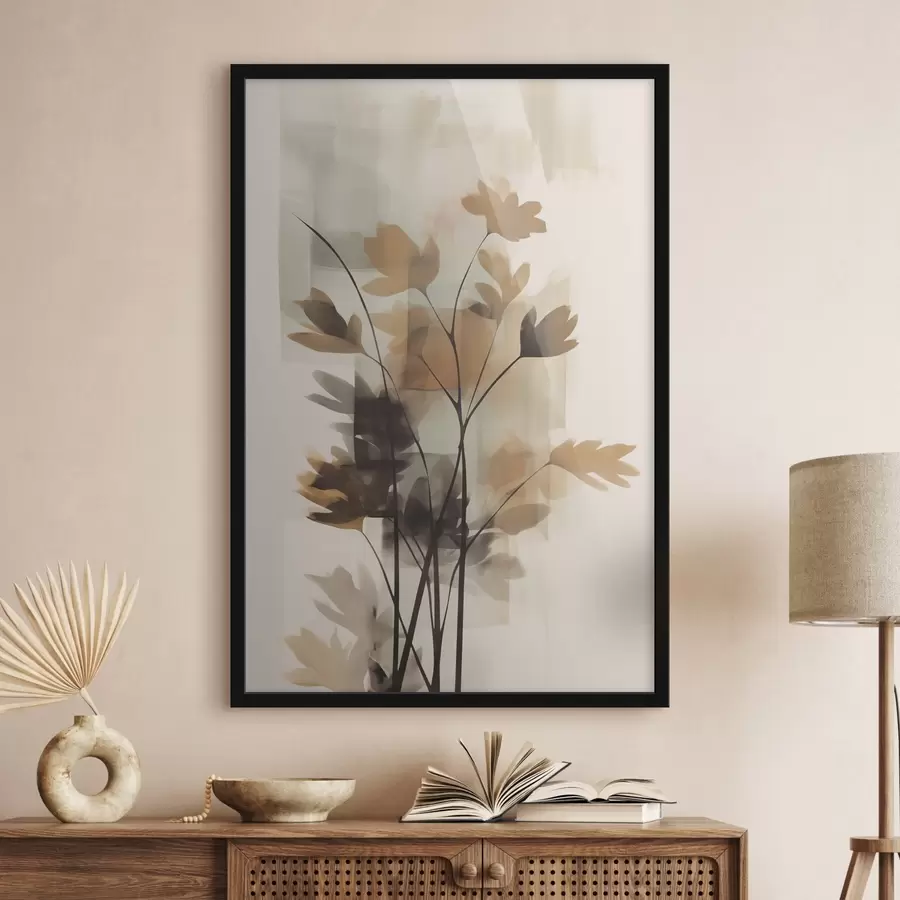 Fototapetes Abstraktā veģetācija f48268