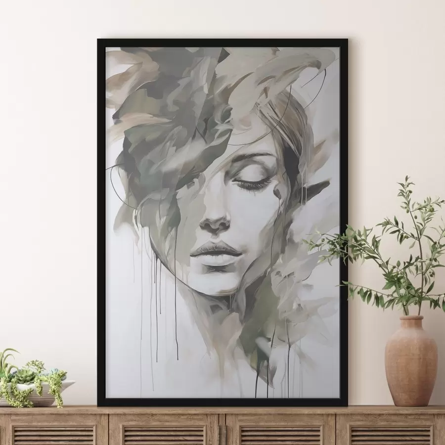 Fototapetes Abstraktais portrets f48269