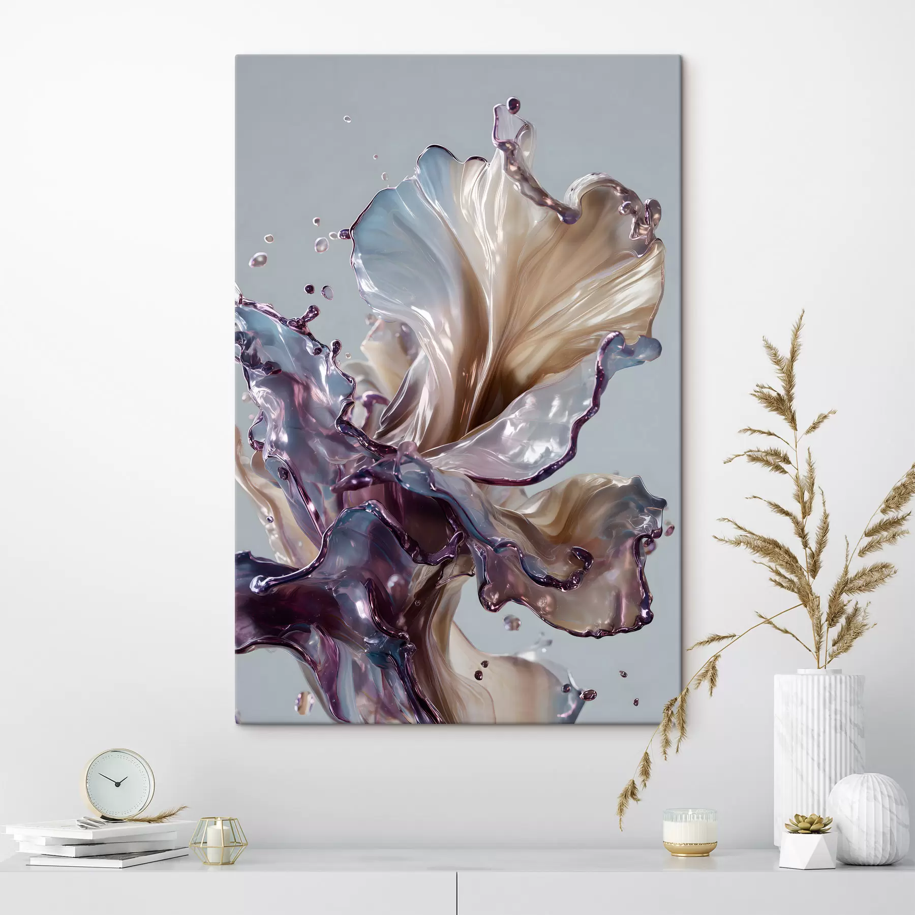 Glezna abstrakcijas uzliesmojumi s47957