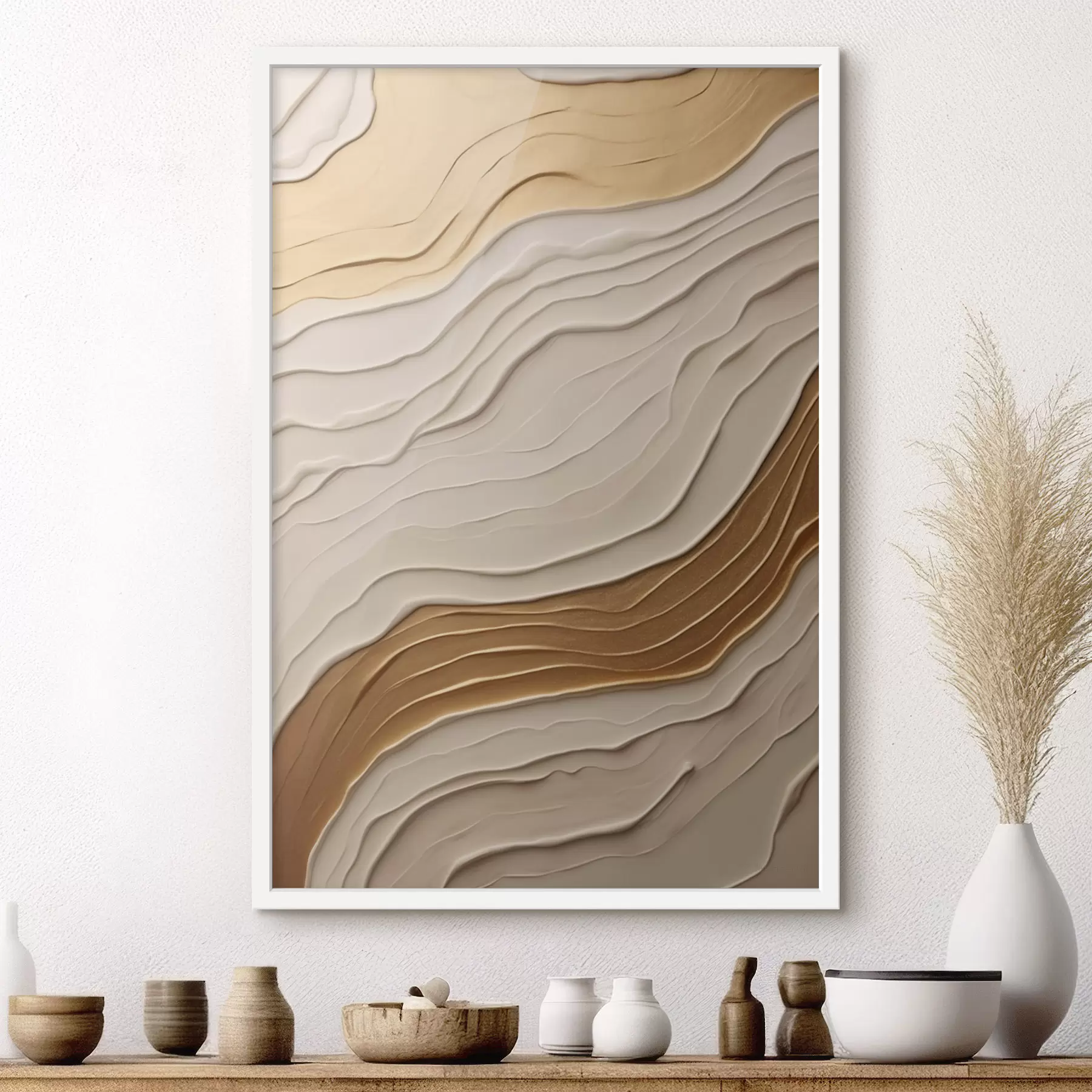 Fototapetes Abstraktie viļņi f48311