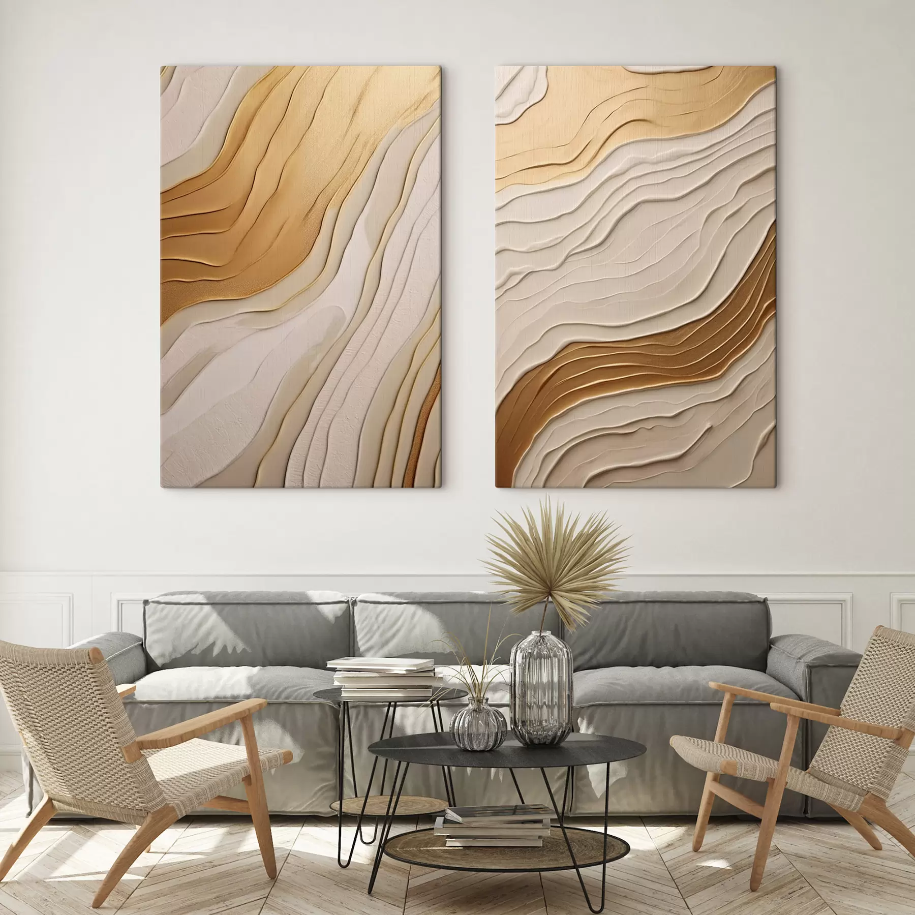 Glezna Abstraktie viļņi m30181