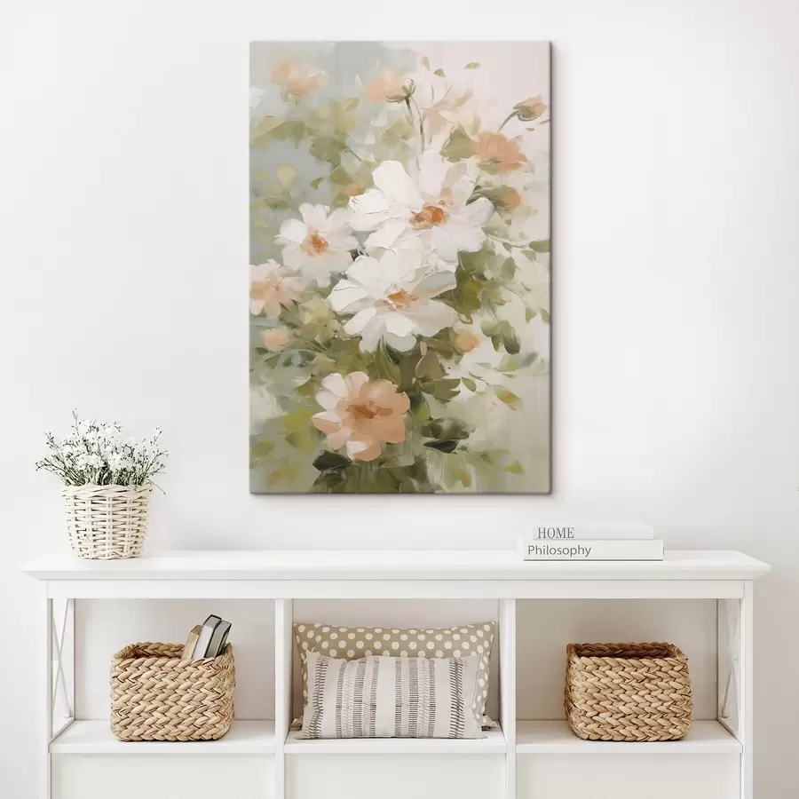 Glezna Delikātas ziedu imitācijas glezna s48323