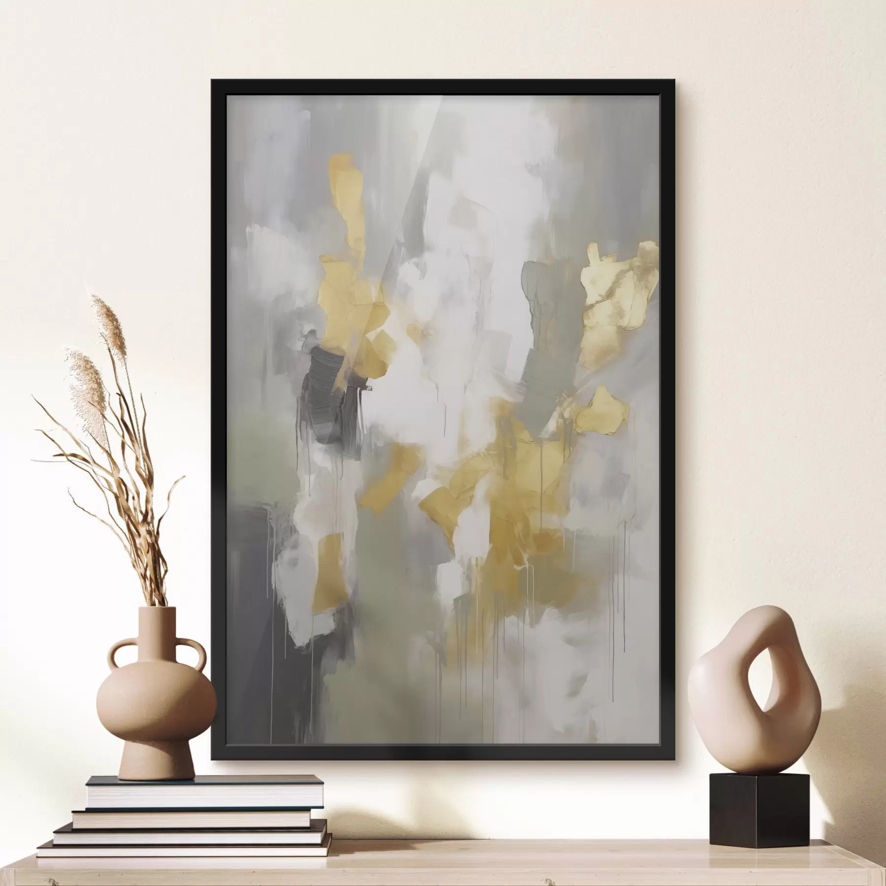 Fototapetes Mūsdienu abstraktās mākslas gleznu imitācija f48325