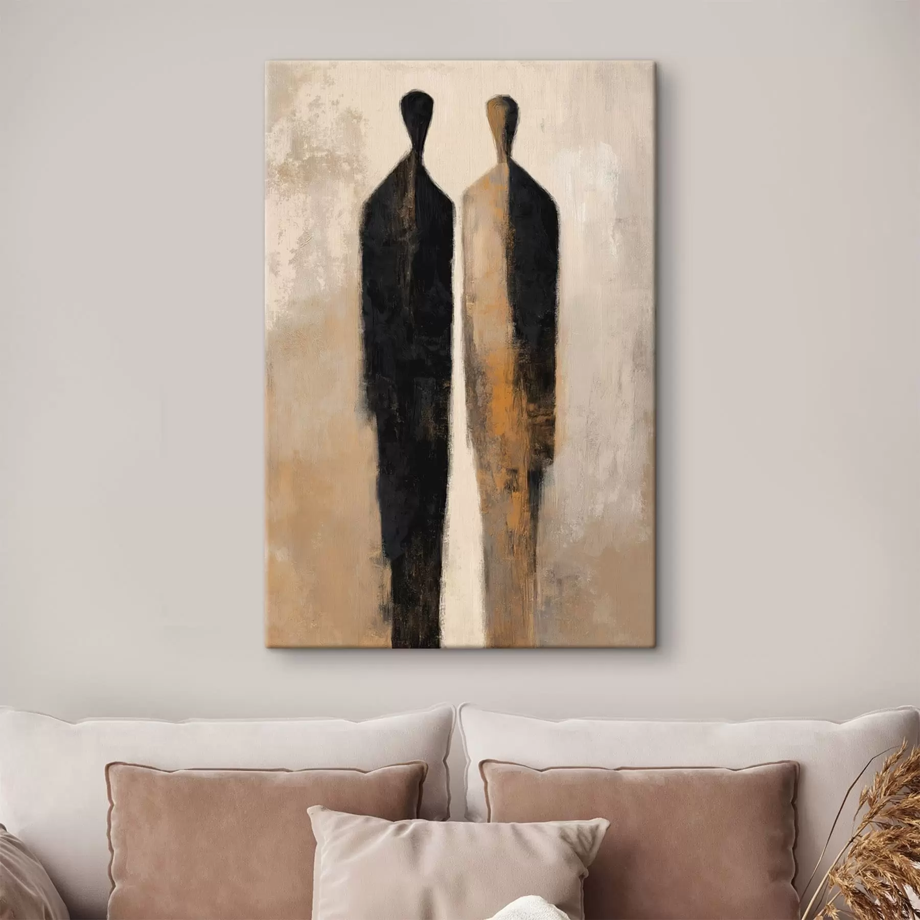 Glezna Abstrakti silueti s48369