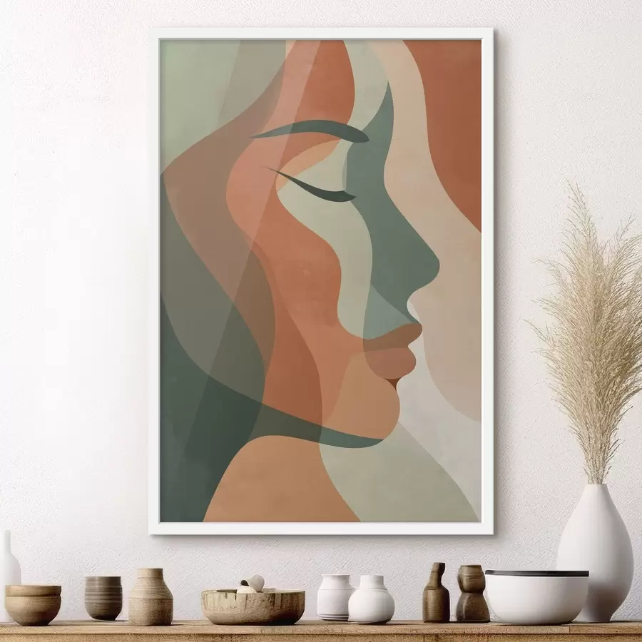 Fototapetes Abstraktais portrets f48367