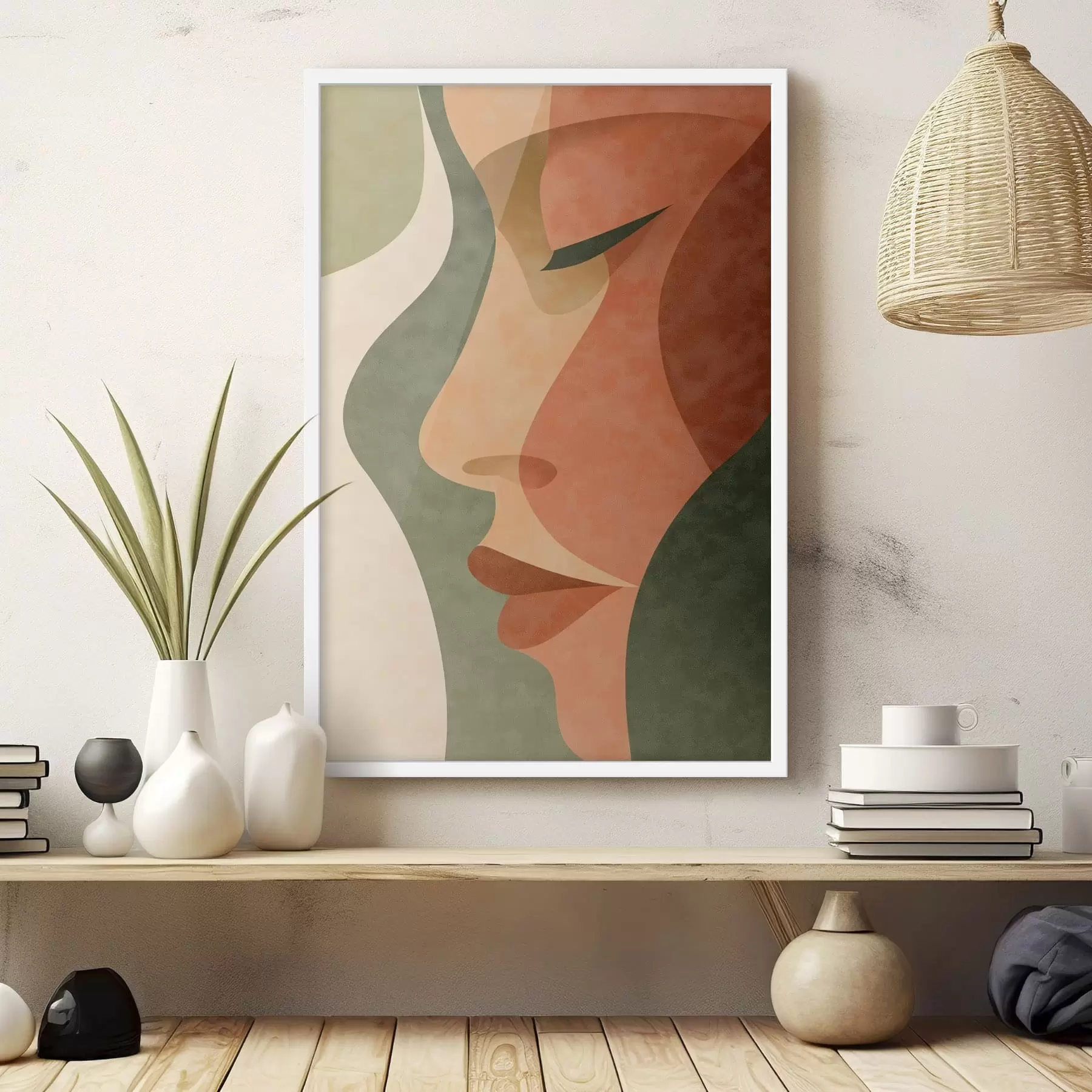 Fototapetes Abstraktais portrets f48368