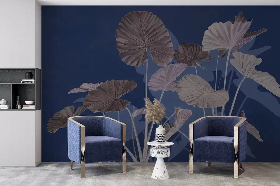 Fototapetes Krāsoto lotosu dārzs w05364