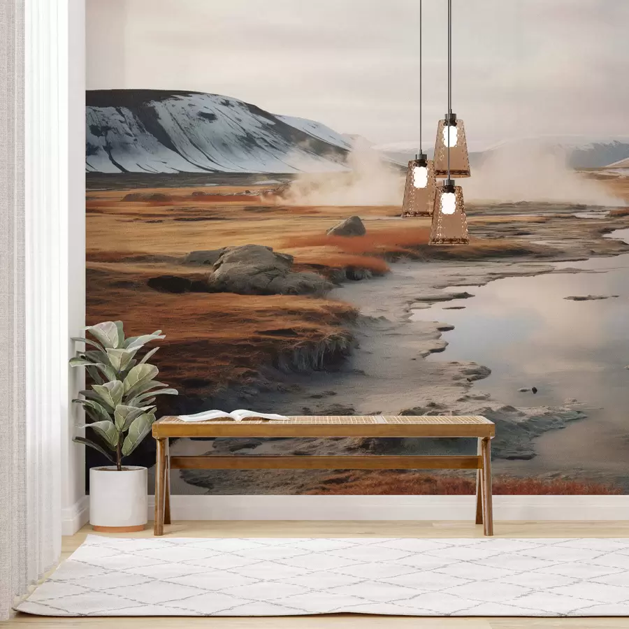 Fototapetes Upes ieleja w05365