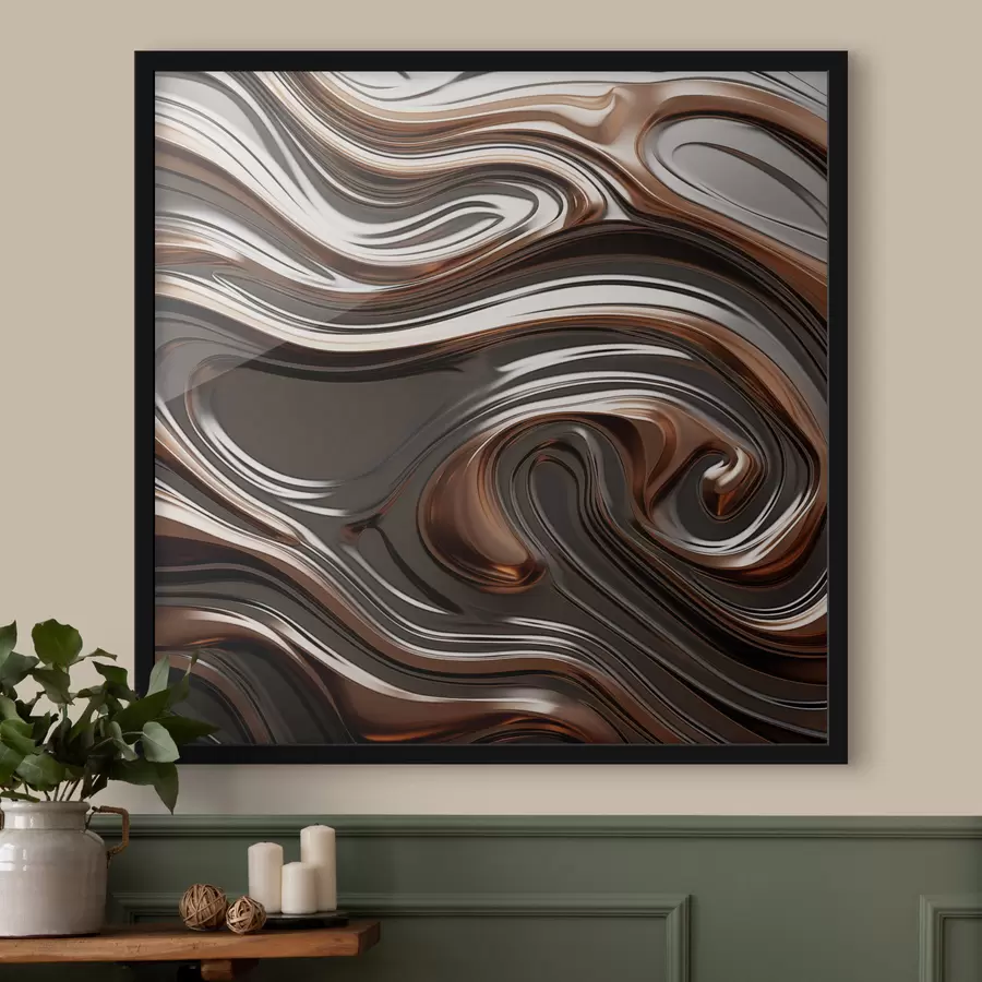 Fototapetes Abstrakta māksla ar virpuļveida rakstiem f48399