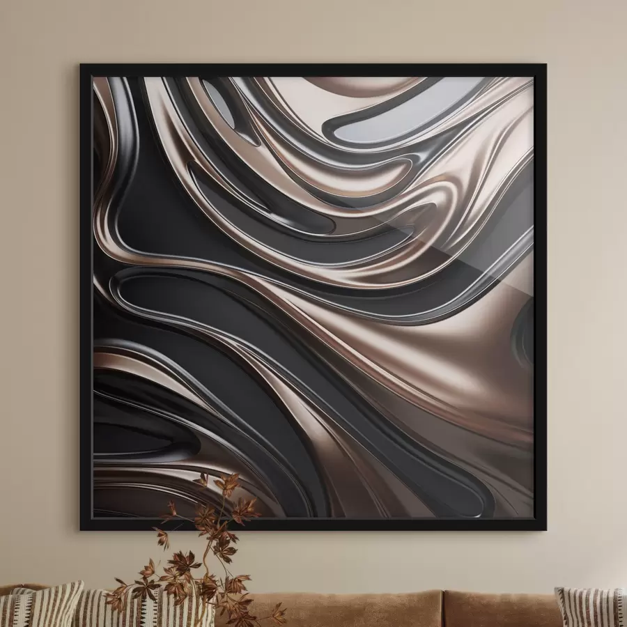 Fototapetes Abstrakta māksla ar virpuļveida rakstiem f48400