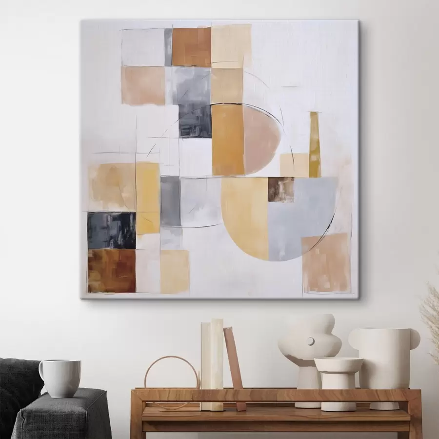 Glezna Abstrakta nolietotas gleznas imitācija s48417