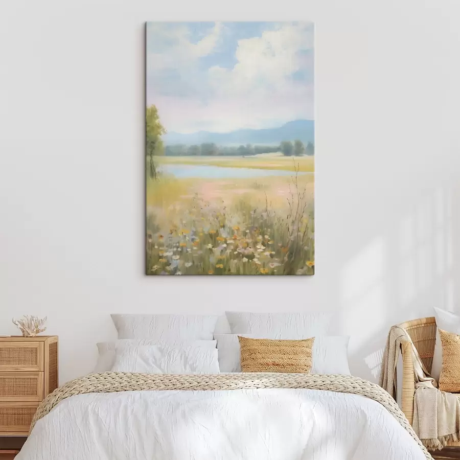 Glezna Lauka ainavu imitācija glezniecības s48419