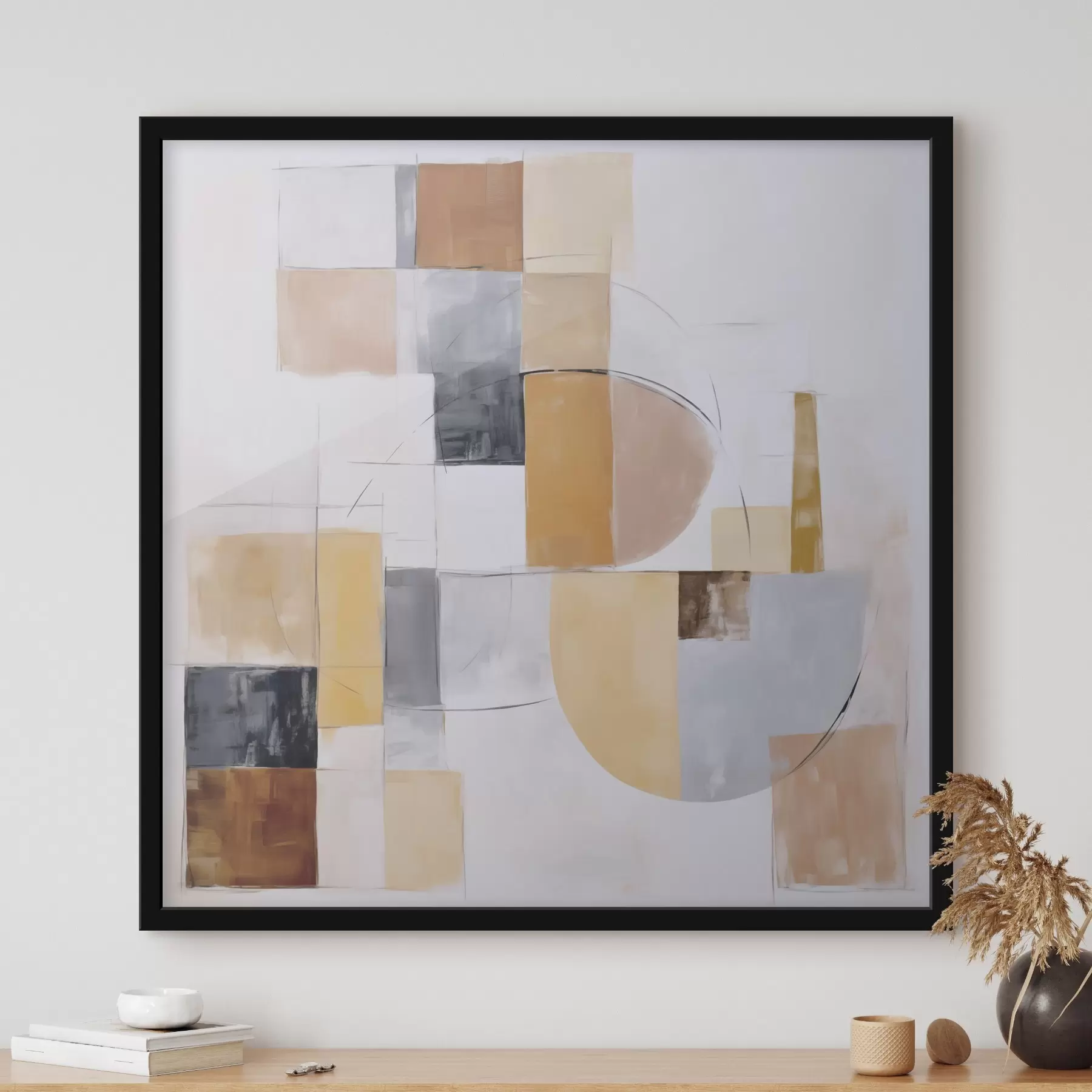 Fototapetes Abstrakta nolietotas gleznas imitācija f48417