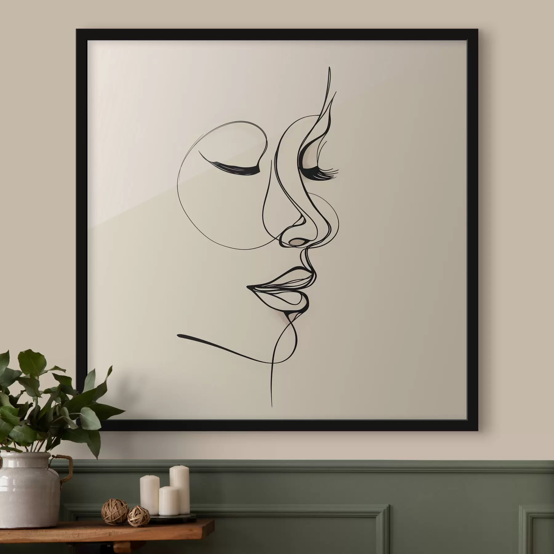 Fototapetes Līniju skice f48429