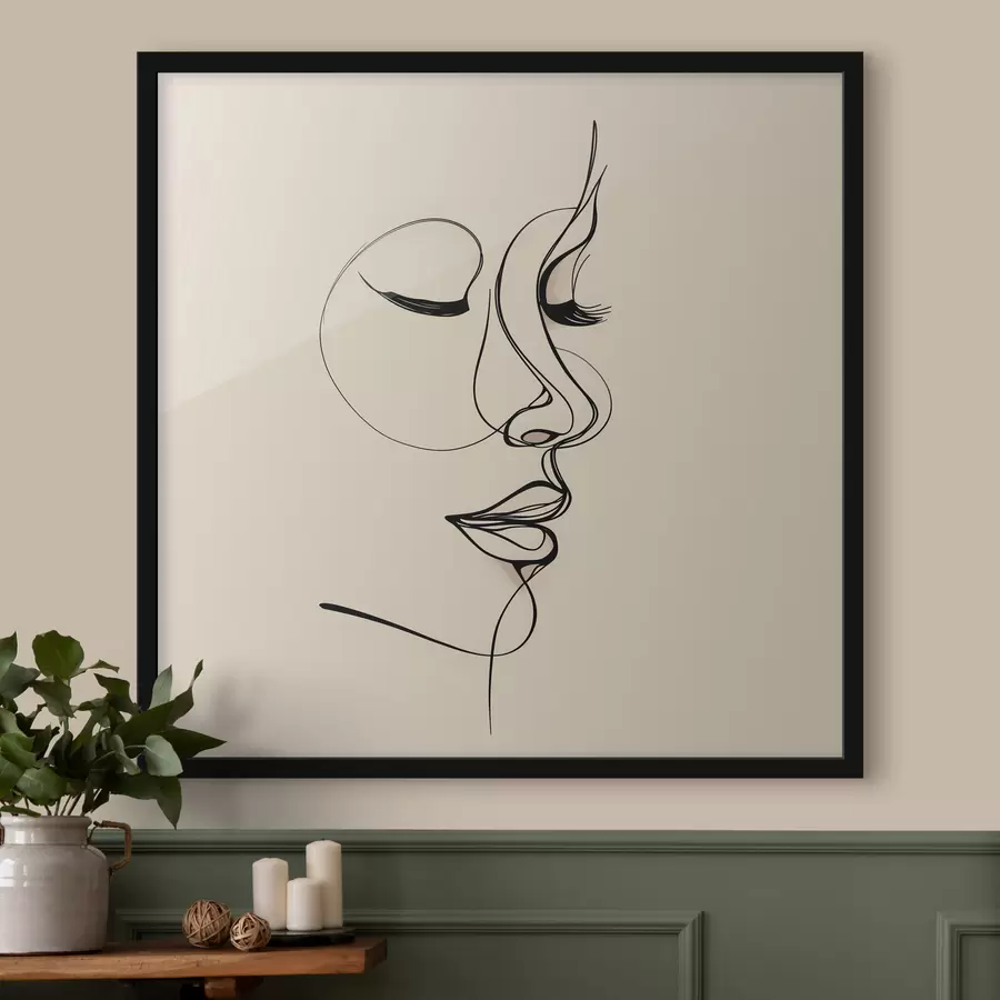 Fototapetes Līniju skice f48429