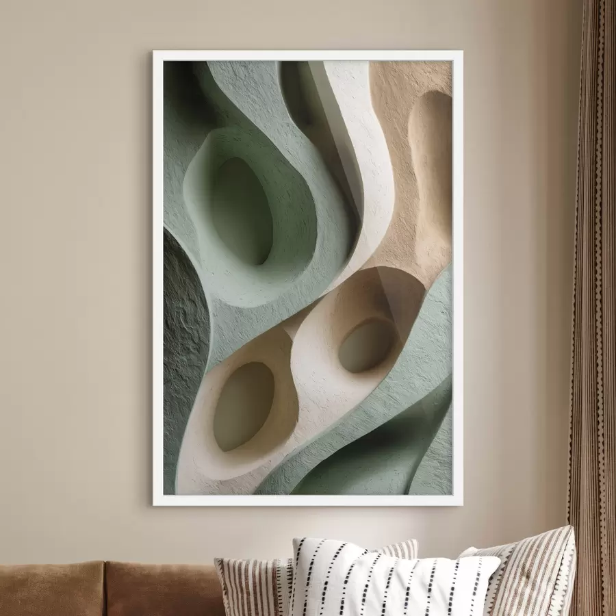 Fototapetes Organiskās formas kompozīcija f48430