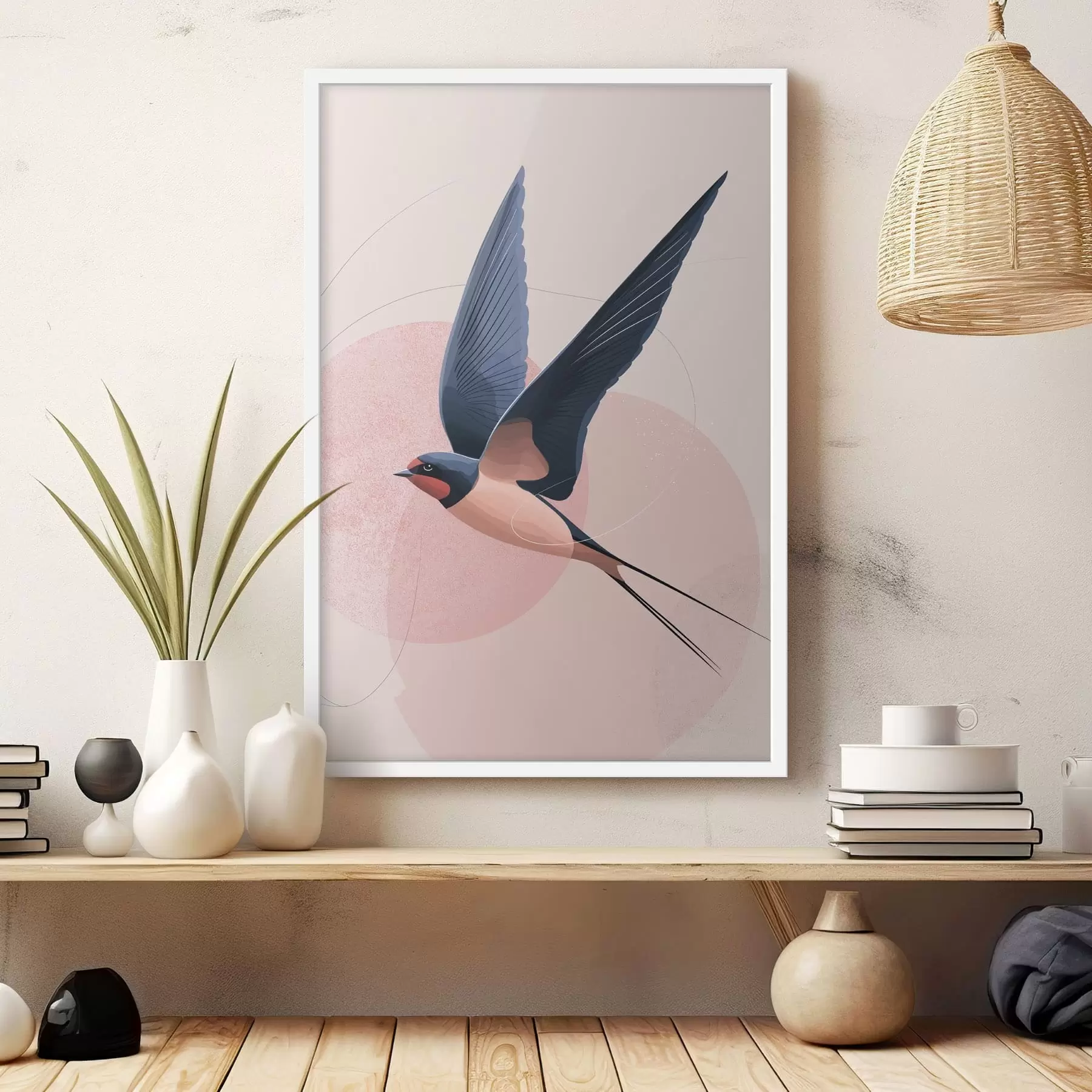 Fototapetes Lidojoša putna siluets f48456