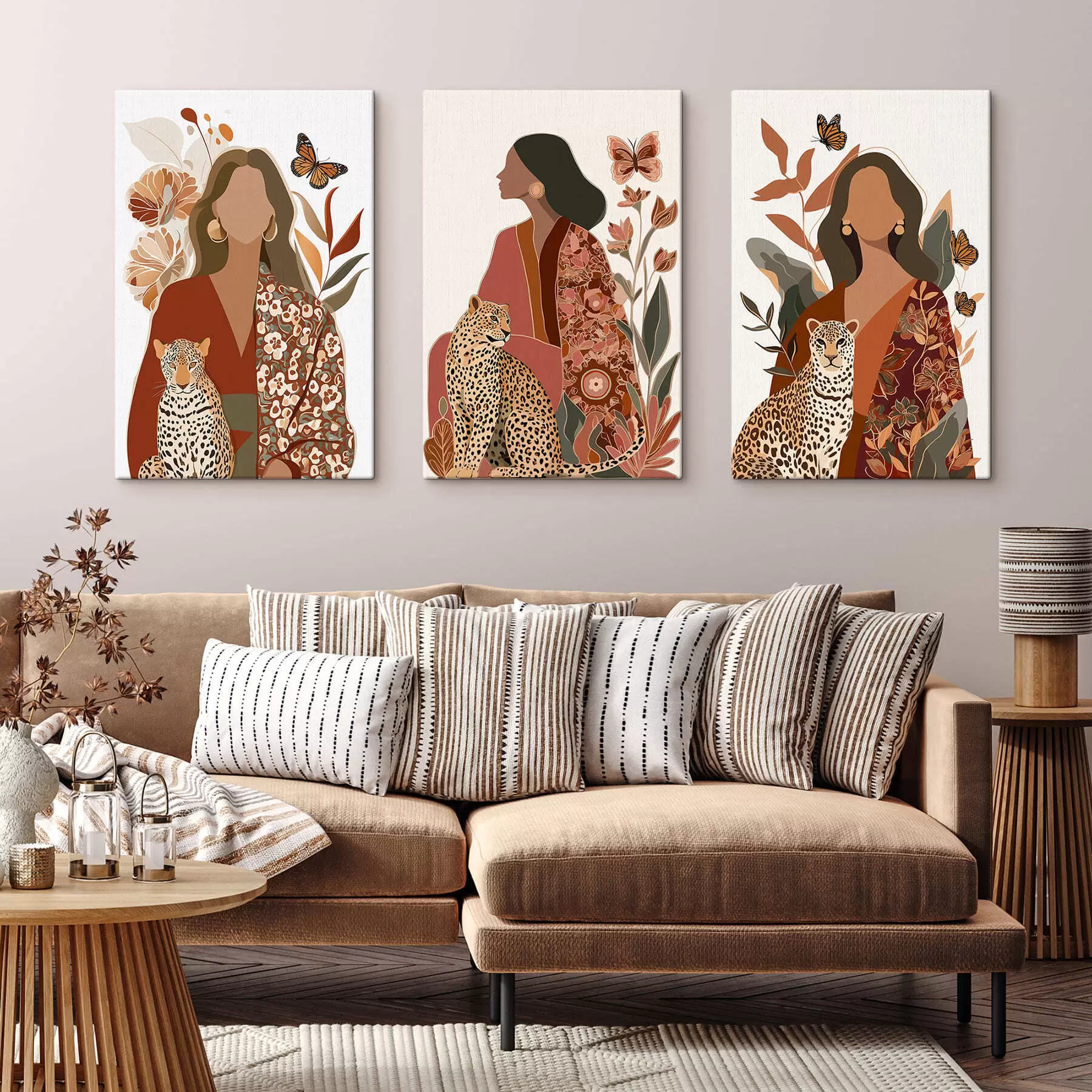 Glezna Botānikas reljefa komplekts m30230