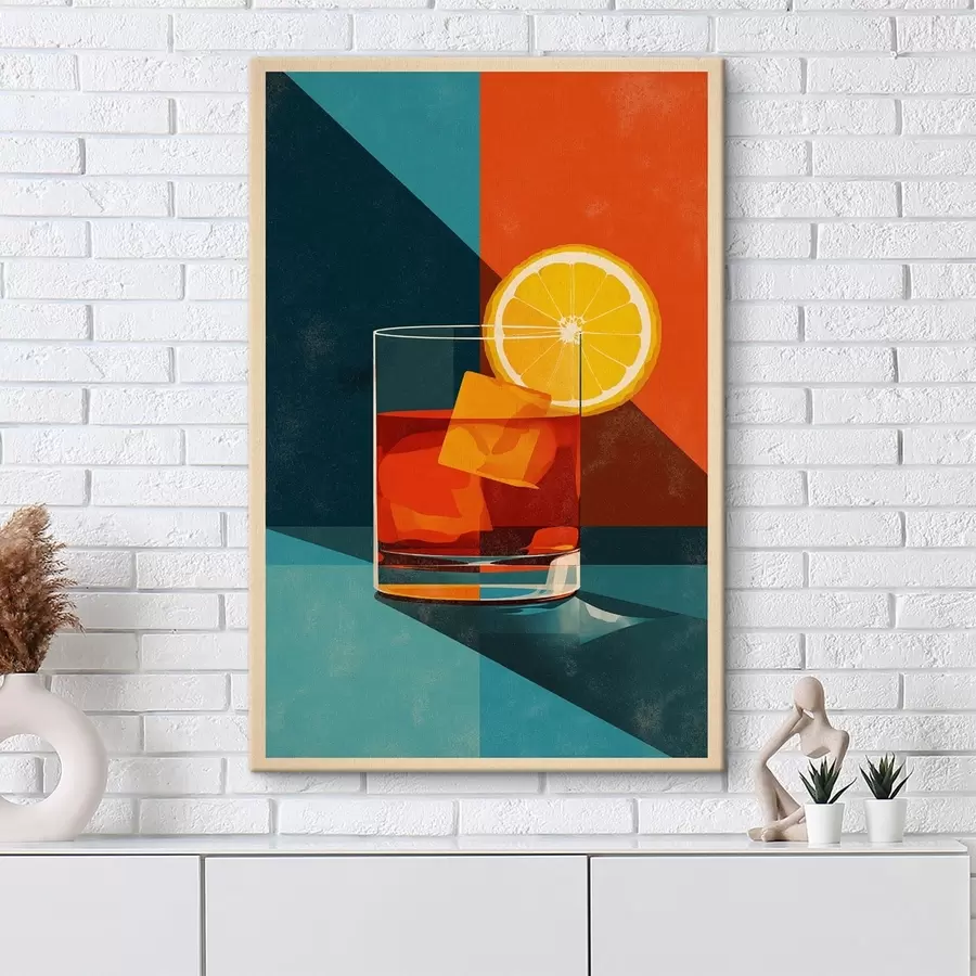 Glezna Viski glāze ar citrusaugļiem s48468