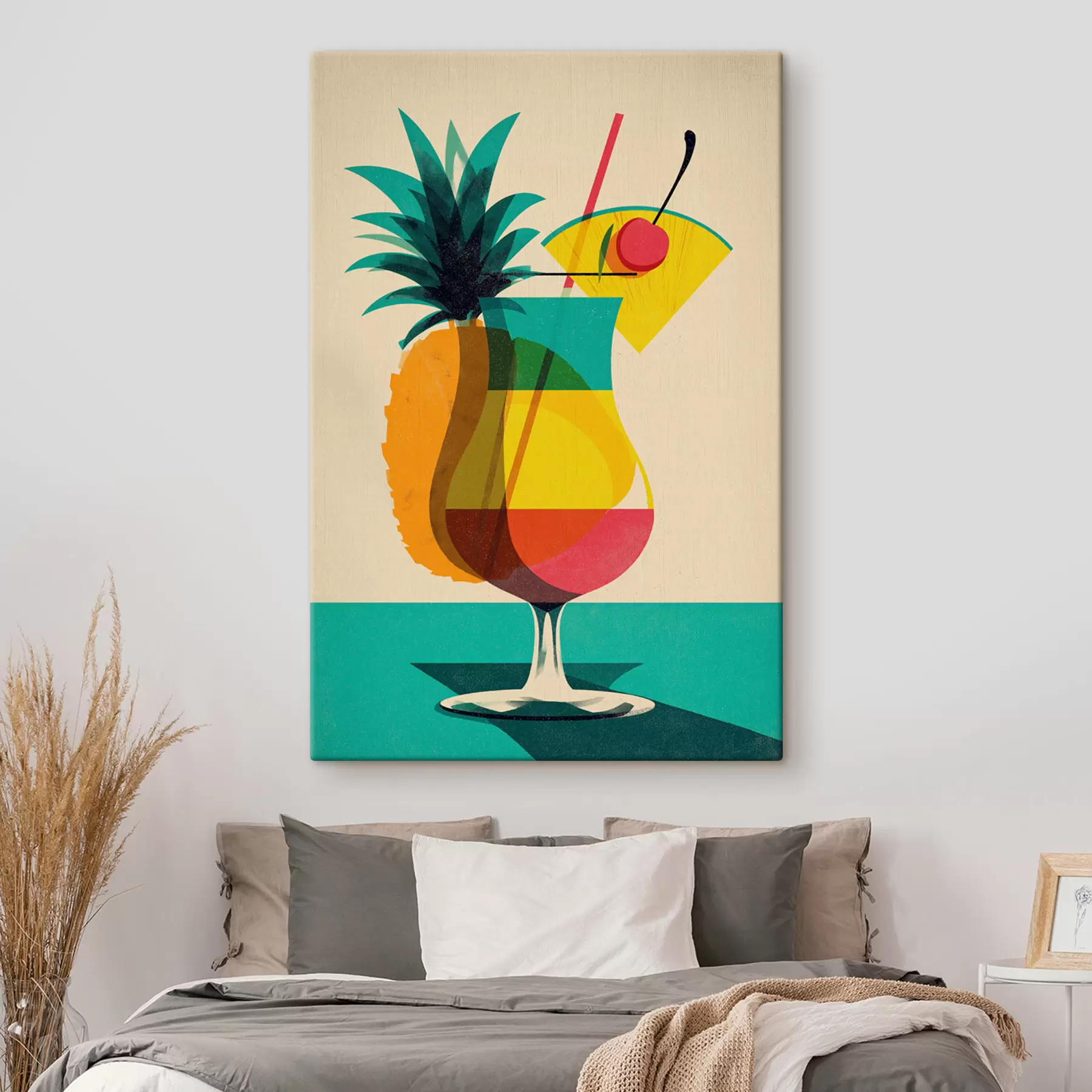 Glezna Tropu kokteiļu glāze s48470