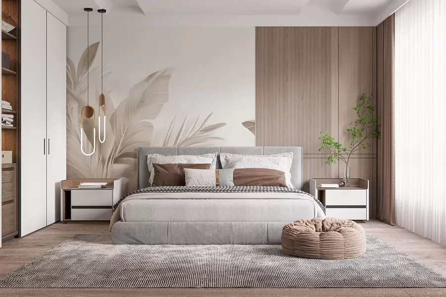 Fototapetes Banānu lapas, garas lapas w05377