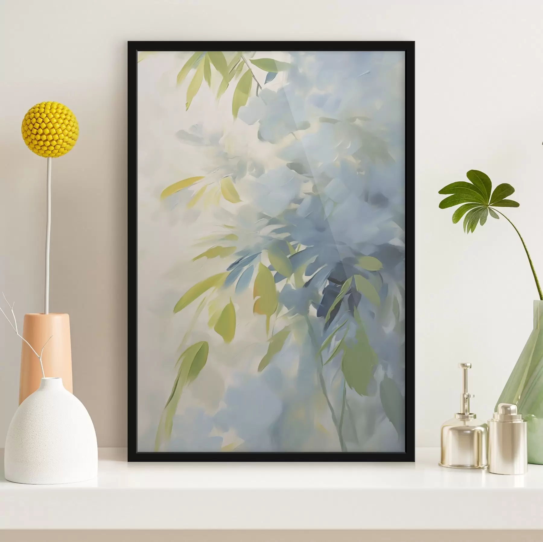 Fototapetes Augu abstrakcija – glezniecības imitācija f48499