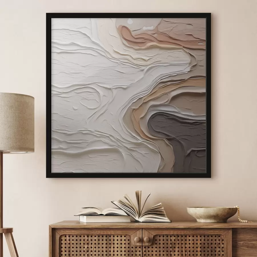 Fototapetes Abstrakta kompozīcija, glezna imitācija f48507