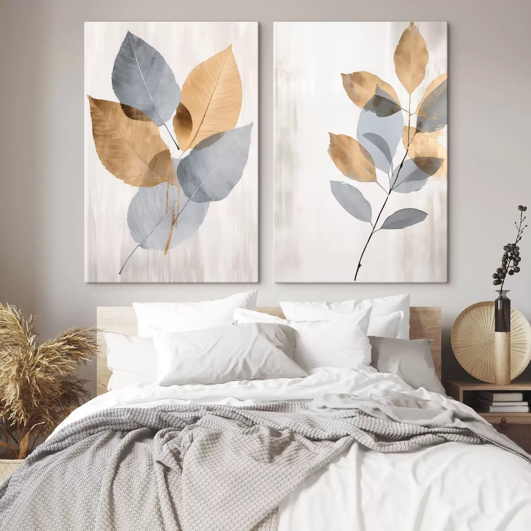 Glezna Zari ar lapām m30153