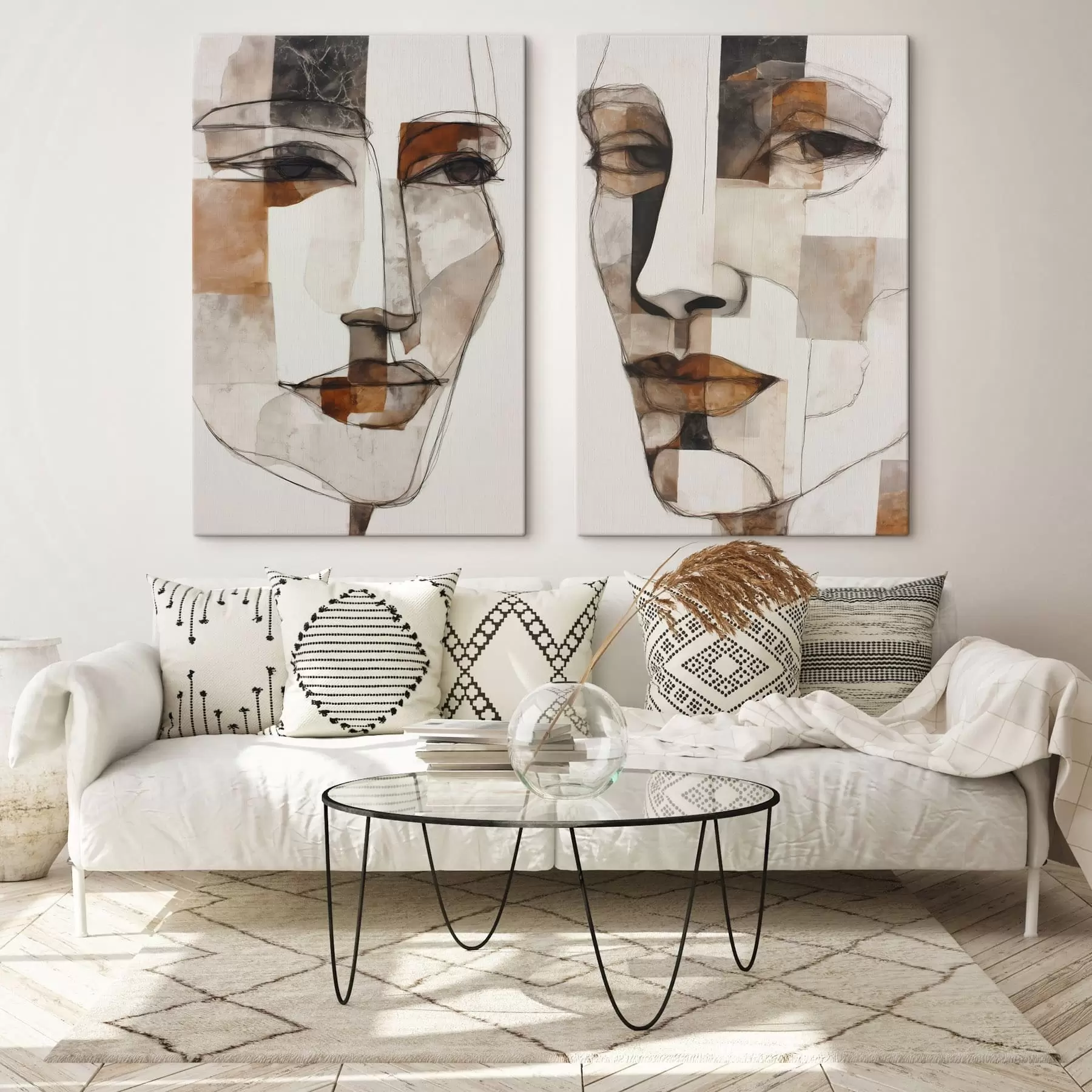 Glezna Abstraktas sejas m30155