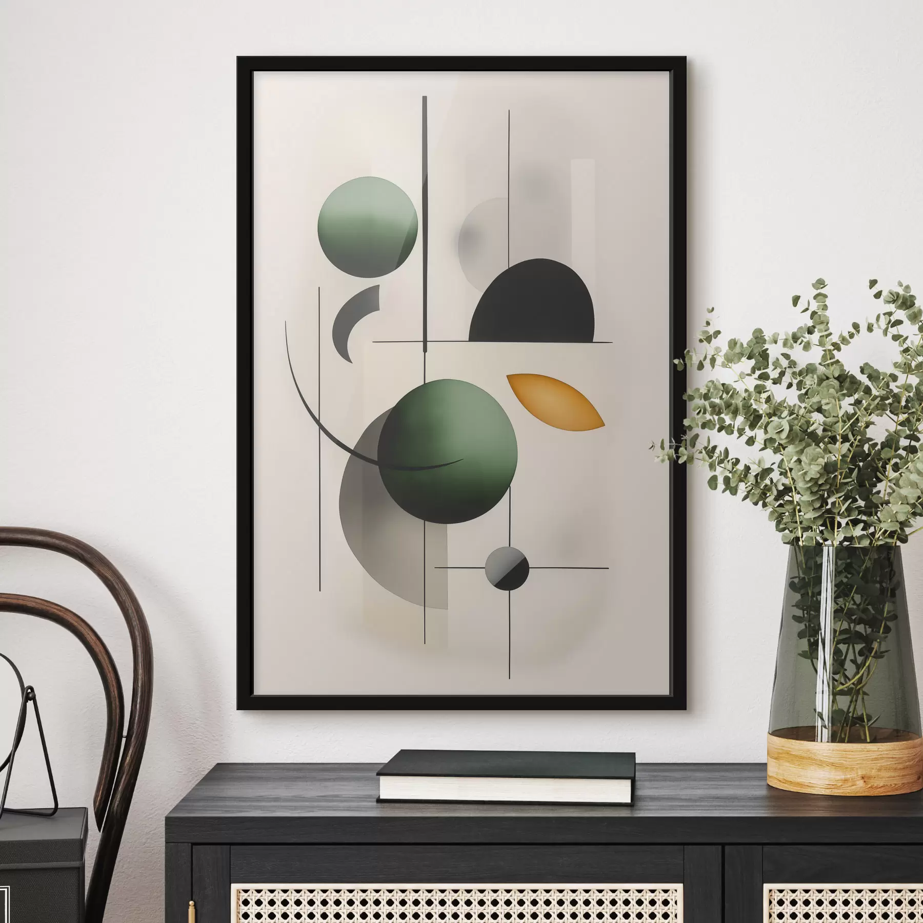 Fototapetes Abstrakcija ar apļiem f48284