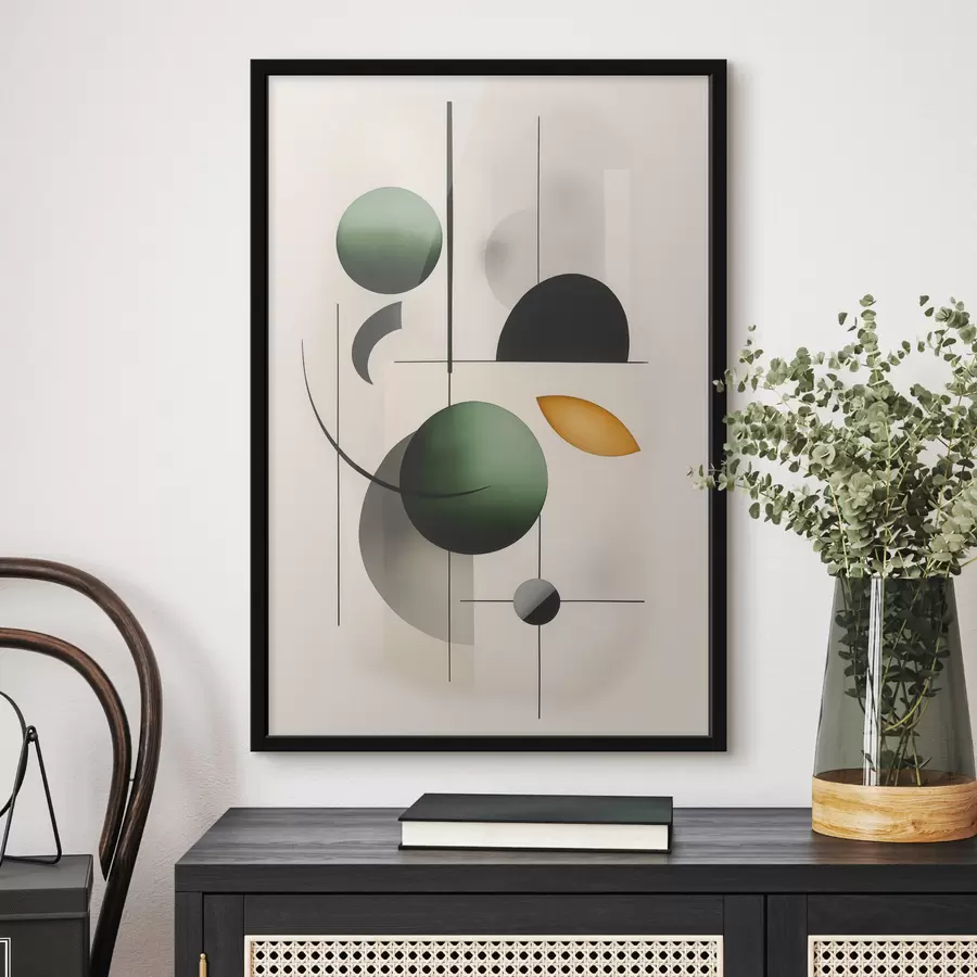 Fototapetes Abstrakcija ar apļiem f48284