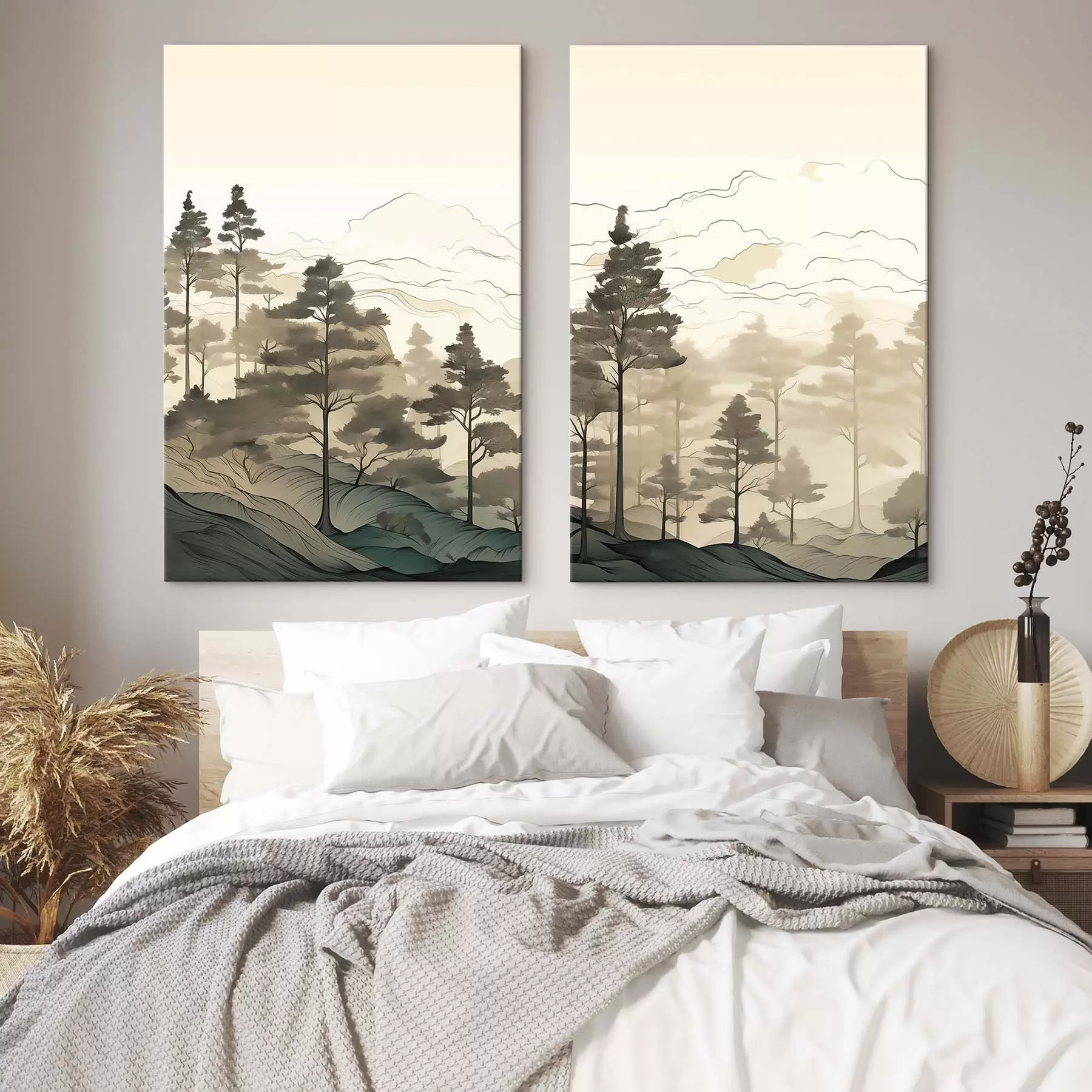 Glezna Dabas un akmens harmonija m30255