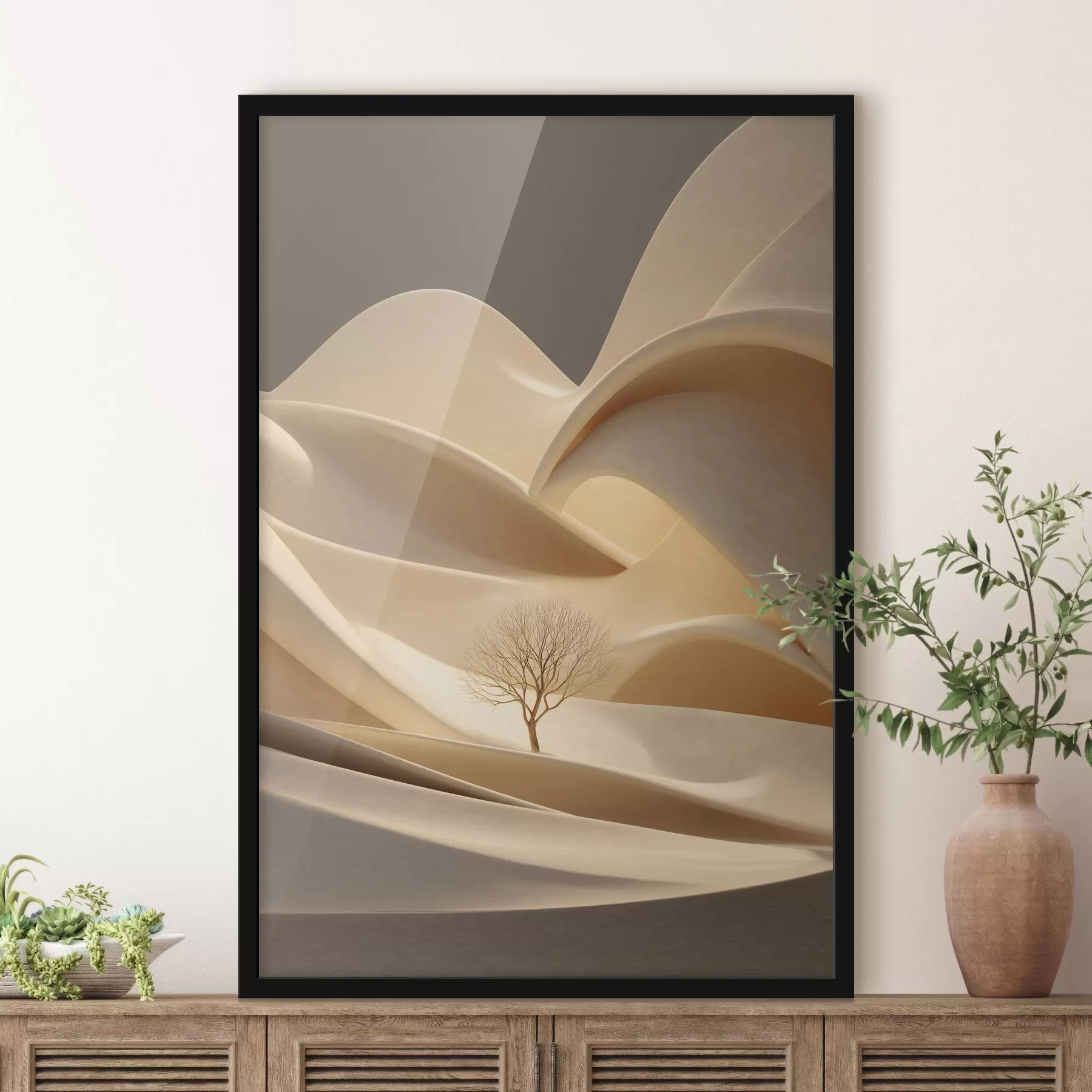 Fototapetes varens lauva akvareļa stilā f48530