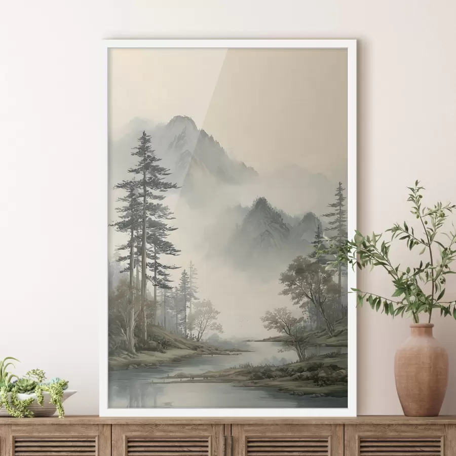 Fototapetes lauva akvareļu stilā f48531