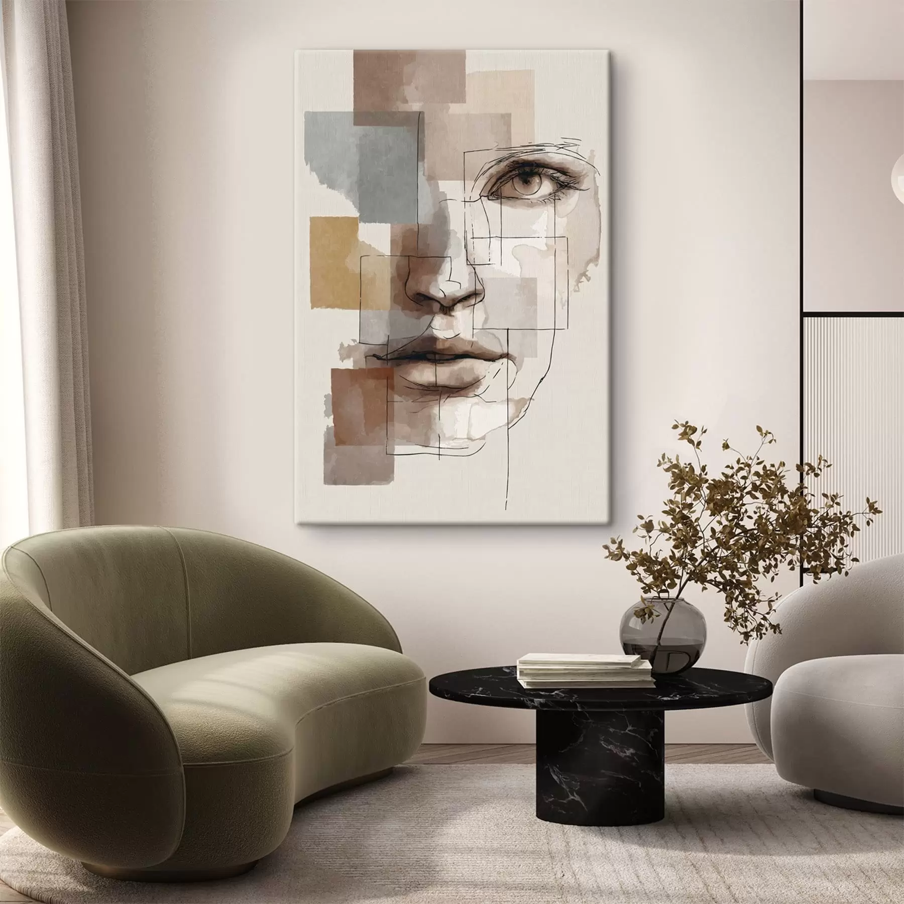 Glezna Abstrakta seja s48561