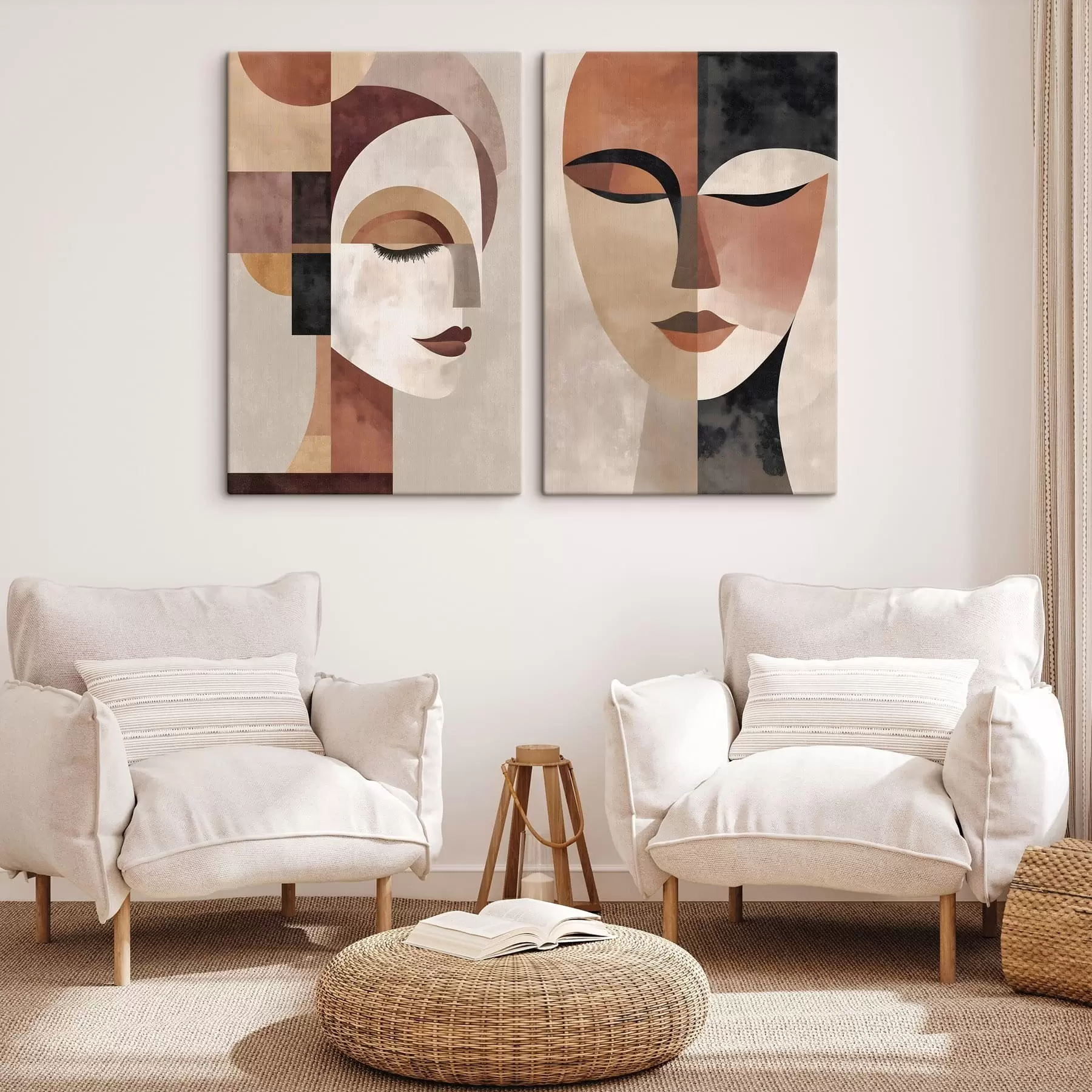 Glezna sērijas „Sieviešu sejas” m30258