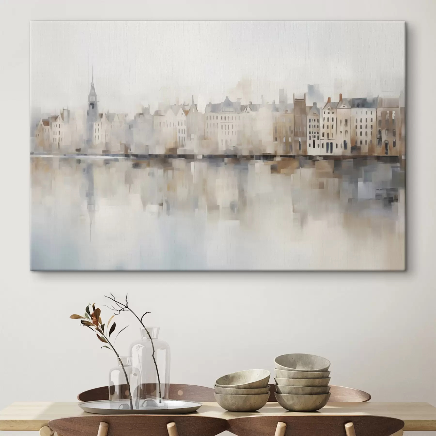 Glezna Pilsētas ainavas imitācijas glezniecība s48596