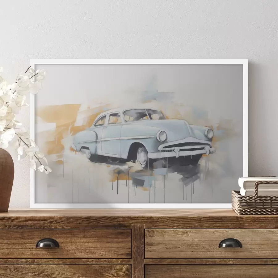 Fototapetes Abstrakcija ar automašīnu f48595