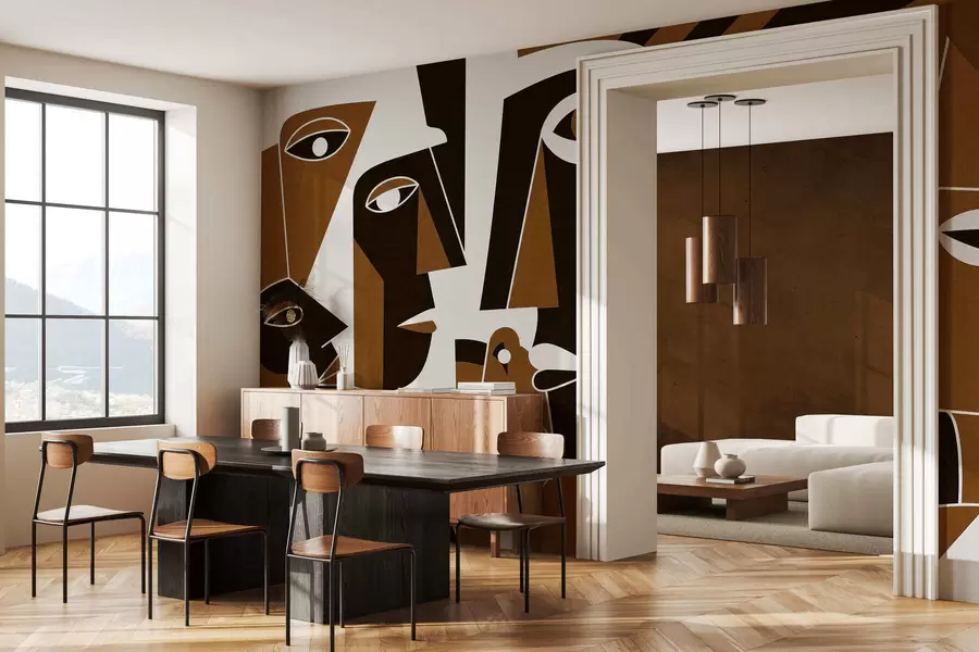 Fototapetes Sejas Āfrikas stilā w05446