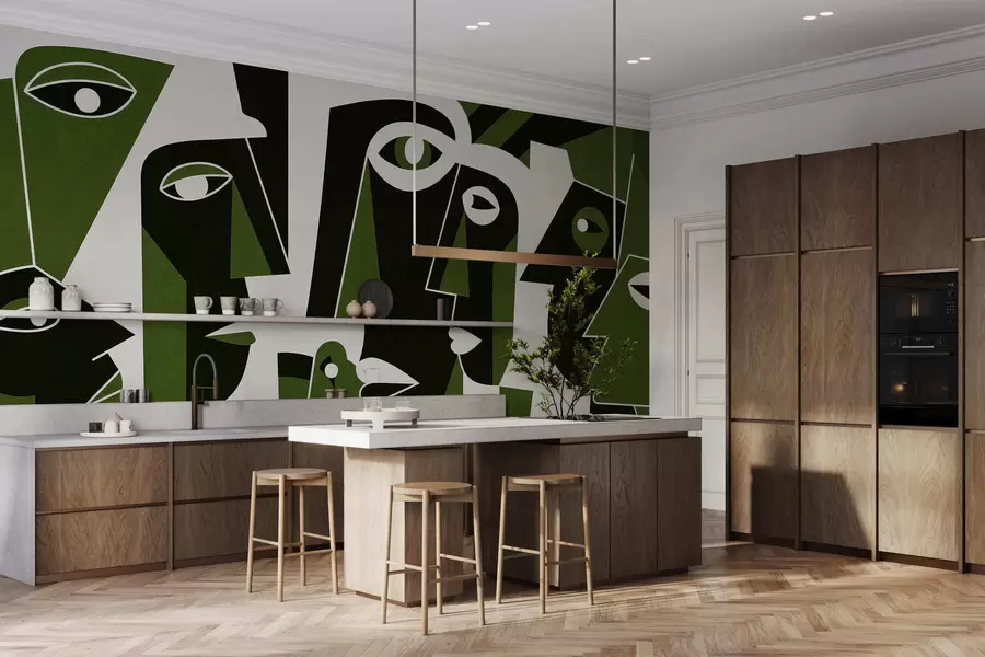 Fototapetes Sejas Āfrikas stilā w05446v3