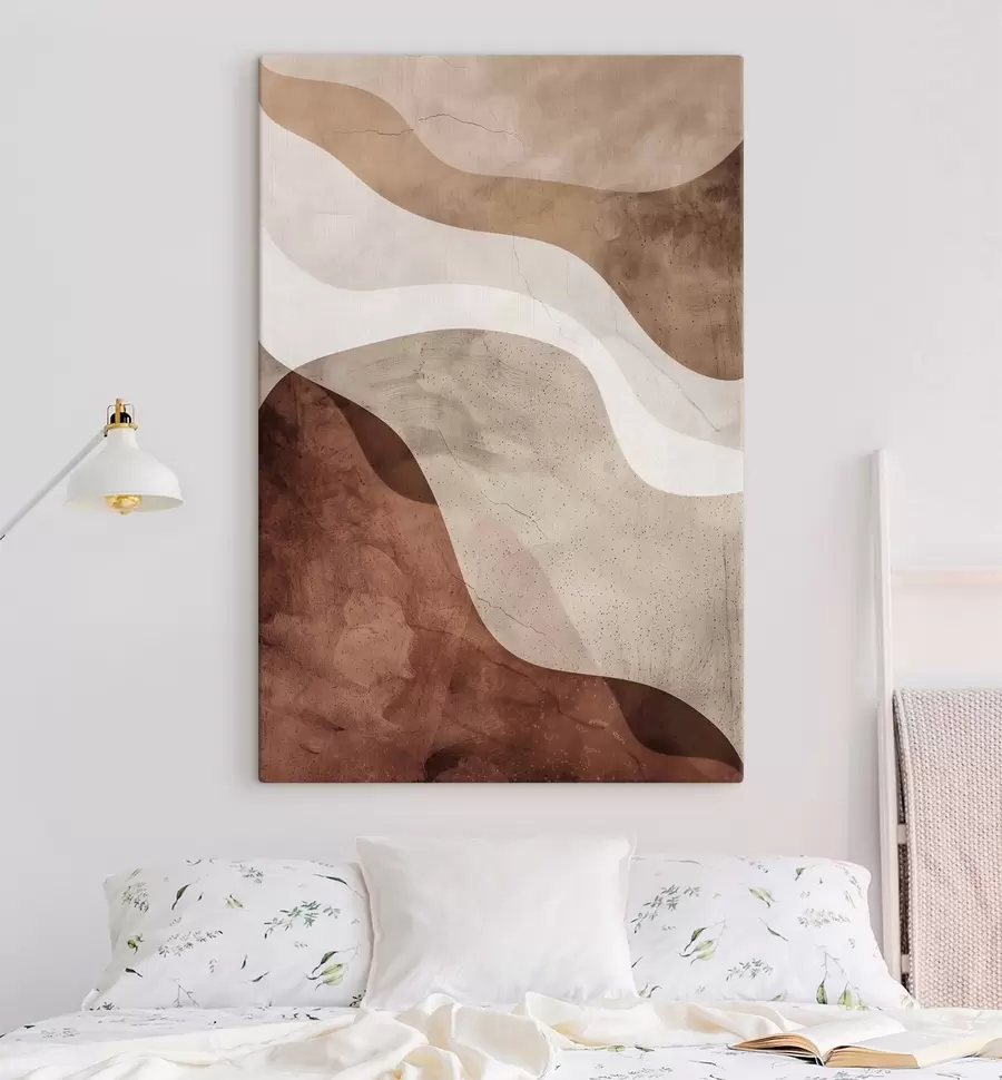Glezna Mūsdienīga abstrakcija, siltie toņi s48580